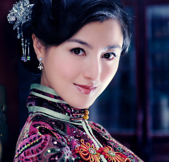 李奕彤:美得令人窒息的旗袍照片