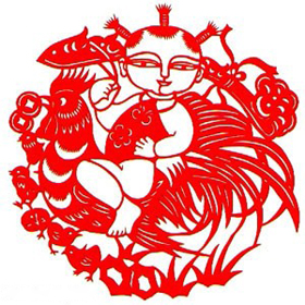 精美的中国古代民间剪纸