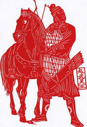 精美的中国古代民间剪纸