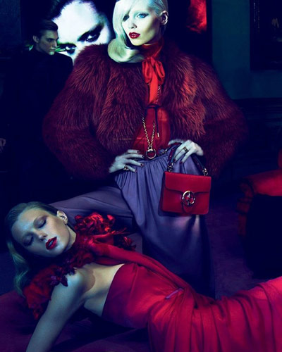 Gucci:流光溢彩珠宝大片
