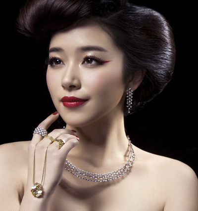 阚清子奢华珠宝写真华丽唯美