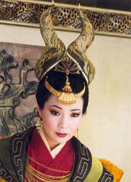 戴春荣饰演的萧太后