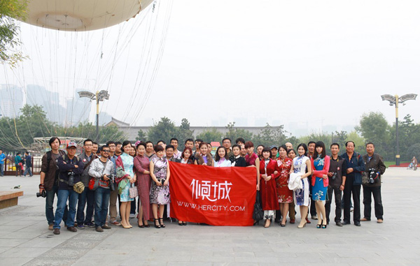 秋的物语旗袍主题外拍活动圆满成功