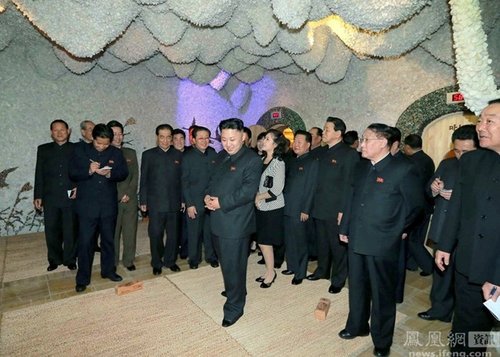 朝鲜第一夫人李雪主改变形象引关注 Dior包不离手