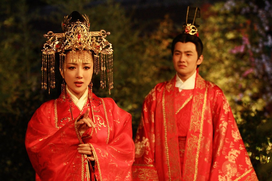 《新洛神》甄宓李依晓大婚剧照曝光