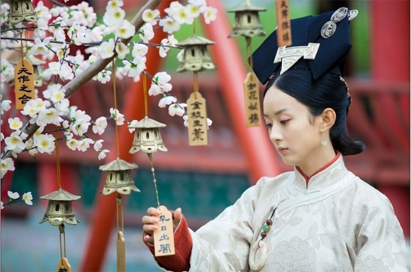 《宫锁沉香》赵丽颖清装可华丽可清新