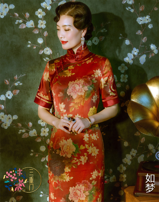旗袍店铺 网店 > 三重门{相对论}连衣裙