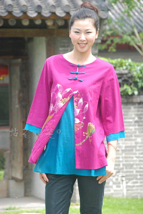 拈花微笑中式女装