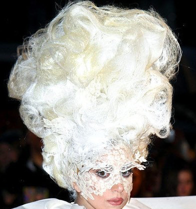 目瞪口呆!Lady Gaga超夸张的惊艳发型
