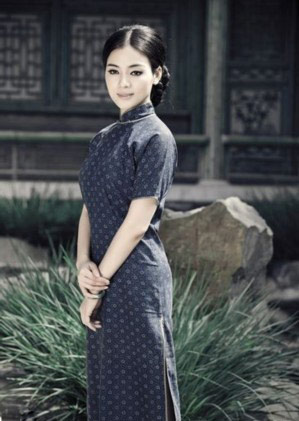 陈思思：宋庆龄造型的旗袍宣传照