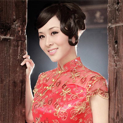 旗袍:尽显中国新娘古典之美