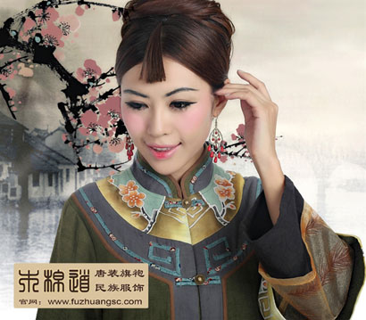 木棉道:“至尊红颜”棉麻中式改良女装