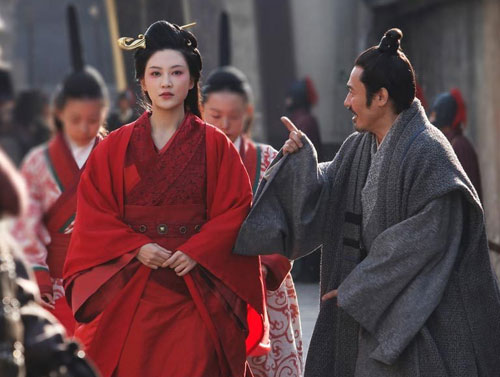 应采儿《赵氏孤儿》庄姬惊艳亮相