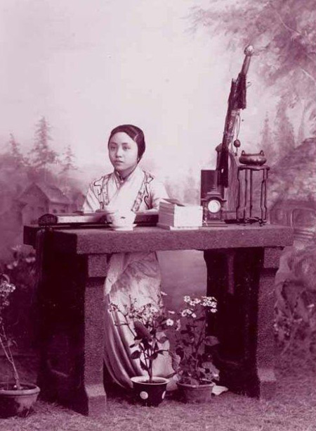100年前的上海女人花