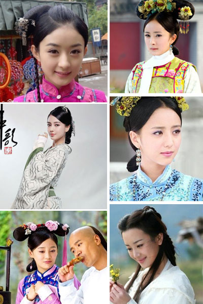 杨幂袁姗姗 火爆娱乐圈的正女郎姿色大比拼