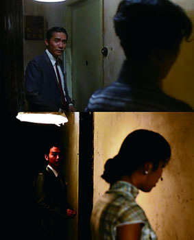 旗袍美女走进汉渝路 大学生拍《花样年华》挑战王家卫