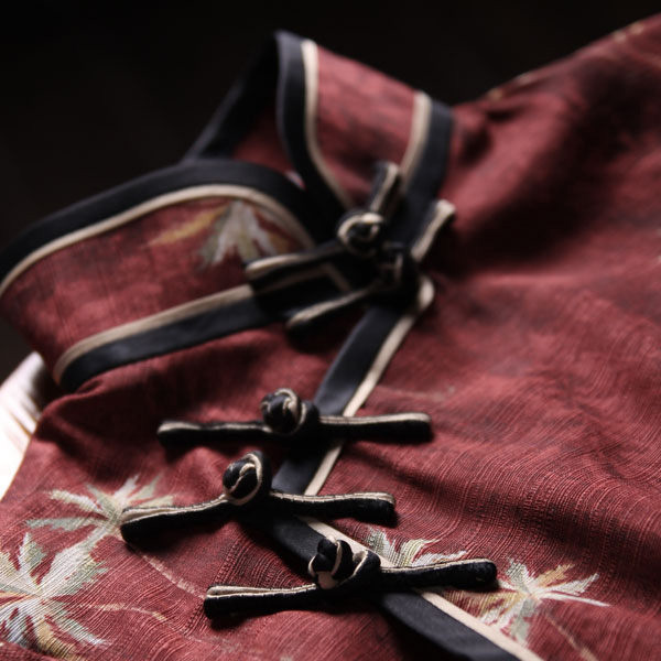 旗袍工艺 | 领、袖、襟、绲、衩