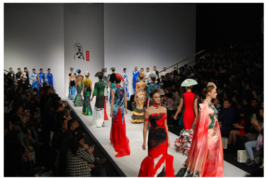 传统与艺术的“命生” 香黛宫·龚航宇艺术旗袍发布