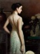 油画里的旗袍美女