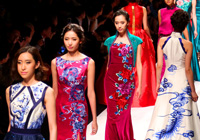 2014上海秋冬时装周 庄容的中国式美丽