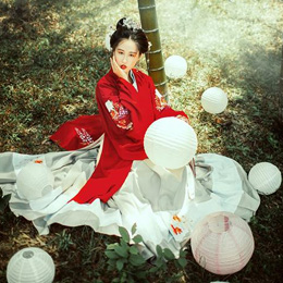 旗袍摄影:汉服文化